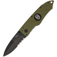 Hoffner Knives Linerlock Olive G-10 Folding Knife