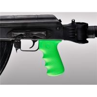 Hogue AK-47/AK-74 Rubber Grip, w/Finger Grip w/Finger Grooves Zombie Green