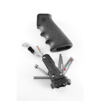 Hogue AR-15/M-16 Rubber Gun Grip Black with Samson Field Survivor Kit 15012