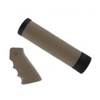 Hogue AR-15/M-16 (Carbine) Kit OM Gun Grip and Free Float Forend Desert Tan 15318