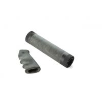 Hogue AR-15/M-16 (Mid Length) Kit OM Gun Grip and Free Float Forend Ghillie Green 15828