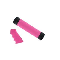 Hogue AR-15/M-16 (Mid Length) Kit OM Gun Grip and Free Float Forend Pink 15728