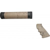 Hogue AR-15/M-16 (Mid Length) Kit OM Gun Grip and Free Float Forend Ghillie Tan 15928