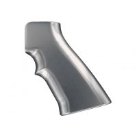 Hogue AR15 / M16 Gun Grip Aluminum - Brushed Gloss Clear Anodized 15165