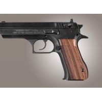 Hogue Baby Eagle .40 / 9mm Jericho &amp; Uzi Eagle Pistol Grip Kingwood Checkered 76611