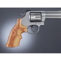 Hogue Ruger Blackhawk/Vaquero Handgun Grip Tulipwood Top Finger Groove Checkered 83751