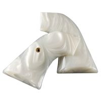 Hogue Cowboy Action Handgun Grip Ruger XR3, New Models, Vaquero, Blackhawk and Single Six White Pearlized Polymer 79070