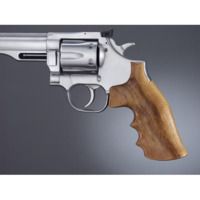 Hogue Dan Wesson Handgun Grip Small Frame Goncalo Top Finger Groove, Stripe/Cap, Checkered 57241