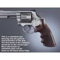 Hogue Dan Wesson Handgun Grip SmallFrame Rosewood Checkered 57901