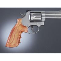 Hogue Detective Special Handgun Grip ,Tulipwood Checkered 48701