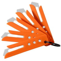 Hogue 35884 Expel Blade Guard Orange Nylon Includes 5 #60 High Carbon Steel Blad