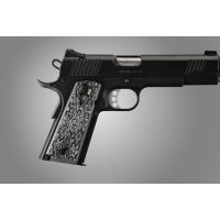 Hogue G-10 Grips for 1911 Govt. 9/32 Thick, Chain Link pattern