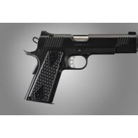 Hogue G-10 Grips for 1911 Govt. 9/32 Thick, Chain Link pattern