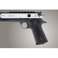 Hogue Govt. G-10 Handgun Grip Magrip Kit - Checkered Flat Mainspring