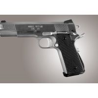 Hogue G-10 Magrip Kit for 1911 Govt. w/ Arched Mainspring - Piranha pattern