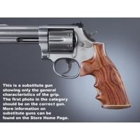 Hogue Ruger GP100/Super Redhawk Handgun Grip Tulipwood Stripe Cap Checkered 80721