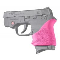 Hogue HandAll Beavertail Grip Sleeve Smith and Wesson Bodyguard 380/Taurus TCP and Spectrum
