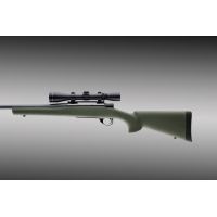 Hogue Howa 1500/Weatherby S.A. Heavy/Varmint Bar. Full Bed Block OD Green 15212