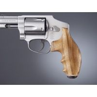 Hogue S&amp;W J Frame Round Butt Handgun Grip, Goncalo Stripe/Cap 60220