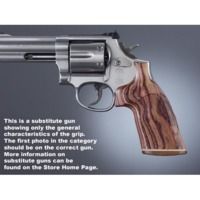 Hogue S&amp;W K or L Rd. Handgun Grip Conver. Kingwood No Finger Groove Big Butt 19634