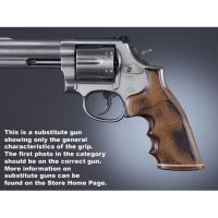 Hogue S&amp;W K or L Rd. Handgun Grip Conver. Pau Ferro Stripe Cap Checkered 19323