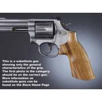 Hogue S&amp;W K or L Sq. Butt Handgun Grip Goncalo No Finger Groove 10210