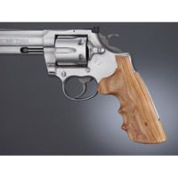 Hogue King Cobra/Anaconda Handgun Grip Tulipwood No finger Groove 47710