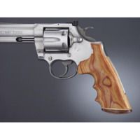 Hogue King Cobra/Anaconda Handgun Grip Tulipwood No Finger Groove, Big Butt 47734