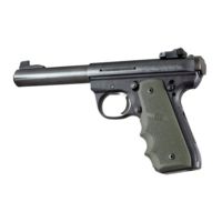Hogue Grips for Ruger 22/45 RP Rubber Grip Panels