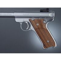 Hogue Ruger MK II Handgun Grip Kingwood Checkered 82611