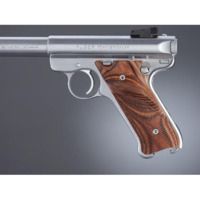 Hogue Ruger MK II Handgun Grip Rose Laminate R. Hand Thumb Rest Checkered 82561