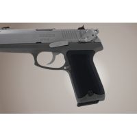 Hogue Ruger P94 Handgun Grip Checkered Aluminum - Matte Black Anodized 94170