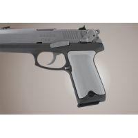 Hogue Ruger P94 Handgun Grip Checkered Aluminum - Matte Clear Anodized 94174