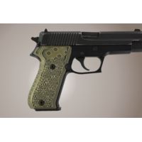 Hogue G-10 Grips for SIG Sauer P220 American, Piranha pattern