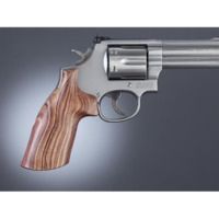 Hogue Ruger SP101 Handgun Grip Kingwood No Finger Groove 81610