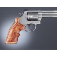 Hogue Taurus 85 Handgun Grip Tulipwood Top Finger Groove Stripe Cap 67740