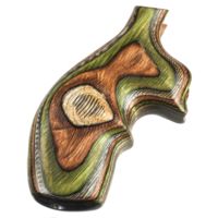 Hogue Taurus Med. &amp; Lg. Rd. Butt Handgun Grip LamoCamo Top Finger Groove 65450