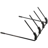 Hold Up Displays Pistol Holder Rack 4 Gun