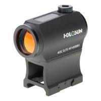 Holosun Elite 1x20 mm 2 MOA Dot Night Vision Compatible Solar/Battery Green Dot Sight