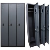 Homak 3 Door Steel Locker - Stack Three High