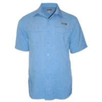 Hook &amp; Tackle Men's Captiva Island S/S UV Vented Fishing Shirt DDEA70E9