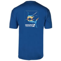 Hook &amp; Tackle Men's Marlin Boat Premium T-Shirt 5377478F