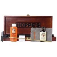Hoppe's Deluxe Gun Cleaning Kit with Wood Case