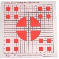 Hoppe's 9 100 yd. Multiple Crosshair Sighting Target 14x14 100 PK S10B