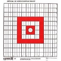 Hoppe's 9 100yd. Sighting Target 1inch 14 X 14 Paper 100/PK S5B