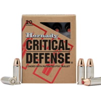 Hornady Critical Defense 30 Super Carry 100 Grain Jacketed Hollow Point Centerfire Pistol Ammunition