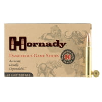 Hornady Dangerous Game .458 Lott 500 Grain Dangerous Game Solid Centerfire Rifle Ammunition