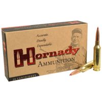 Hornady Match 6mm Creedmoor 108 Grain Extremely Low Drag Match Centerfire Rifle Ammunition