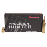 Hornady Precision Hunter 7mm Winchester Short Magnum 162 Grain Extremely Low Drag - eXpanding Centerfire Rifle Ammunition