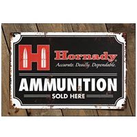 Hornady Ammo Tin Sign